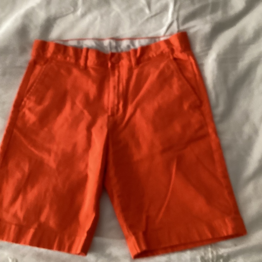 Jcrew Crewcuts size 12 orange chino style shorts